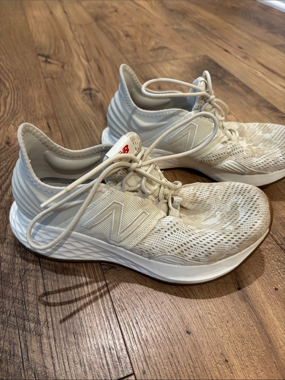 Women’s New Balance Cream ROAV Sneakers